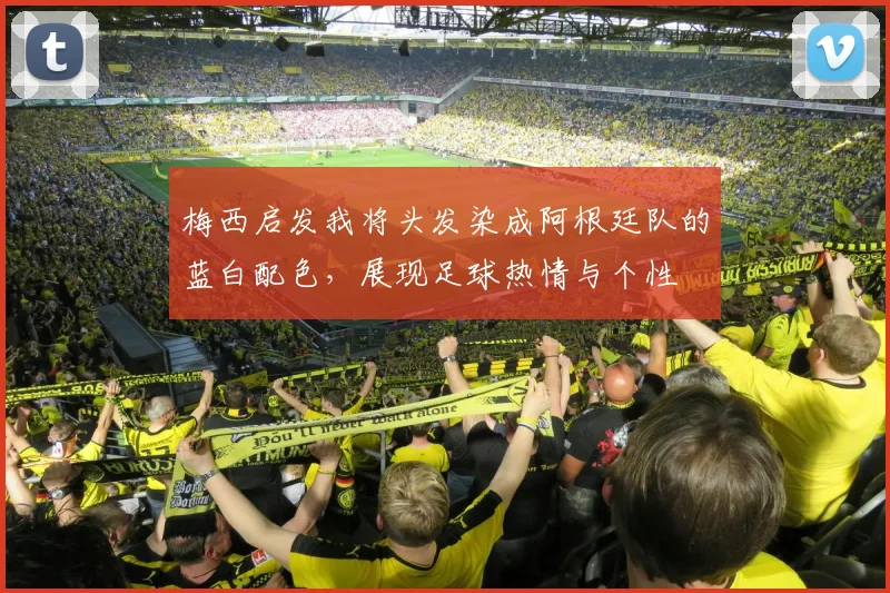 梅西启发我将头发染成阿根廷队的蓝白配色，展现足球热情与个性